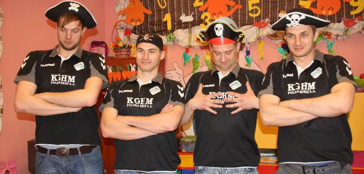 Piłkarze ręczni Siódemki Miedź zostali piratami