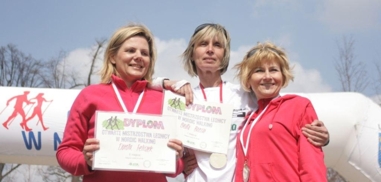 OSiR zorganizował mistrzostwa w Nordic Walking
