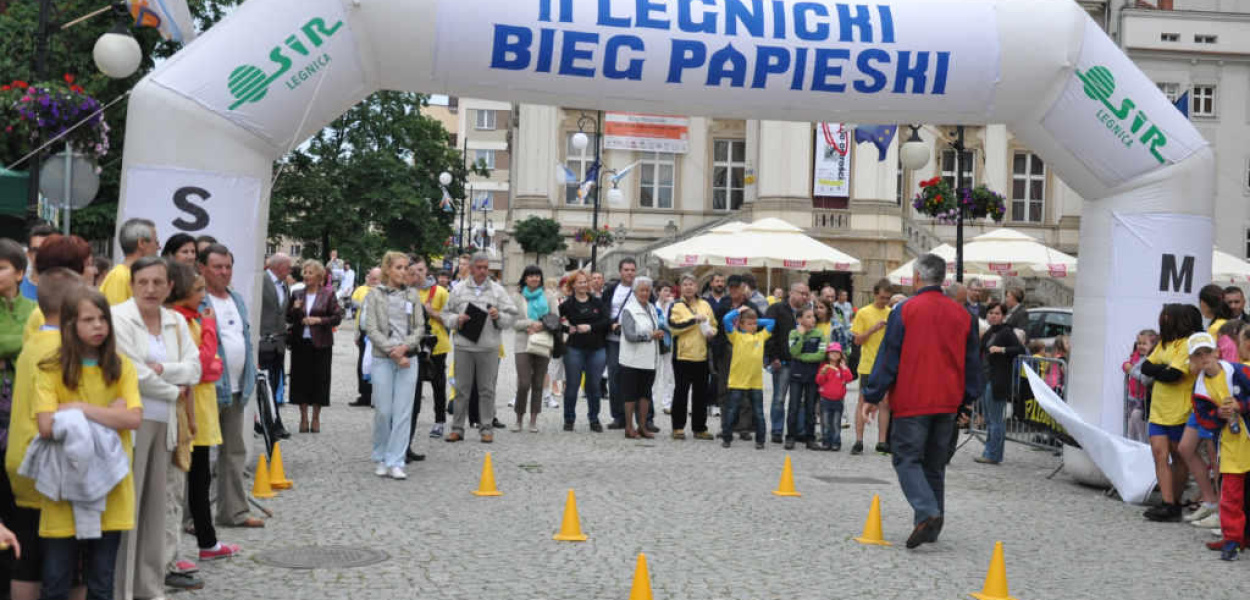 II Legnicki Bieg Papieski w Rynku