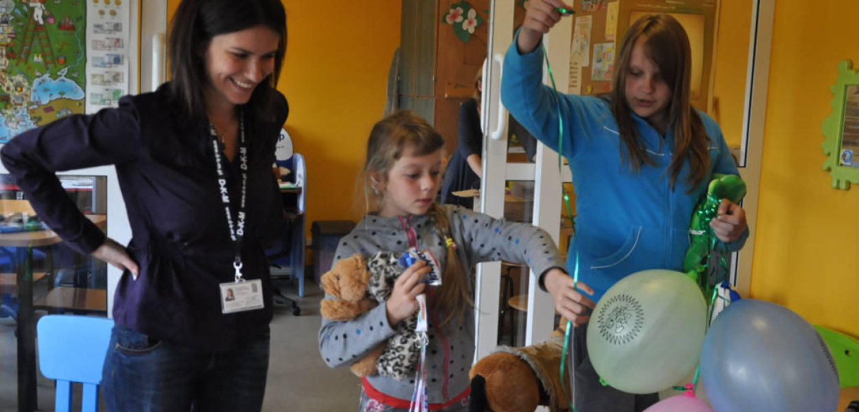 Legnicka firma rozdawała prezenty pacjentom