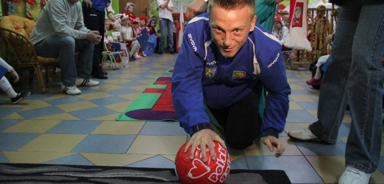 Piłkarze Miedzianki odwiedzili przedszkole