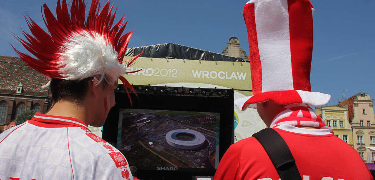Trzej prezydenci i książę na meczu Polska – Czechy