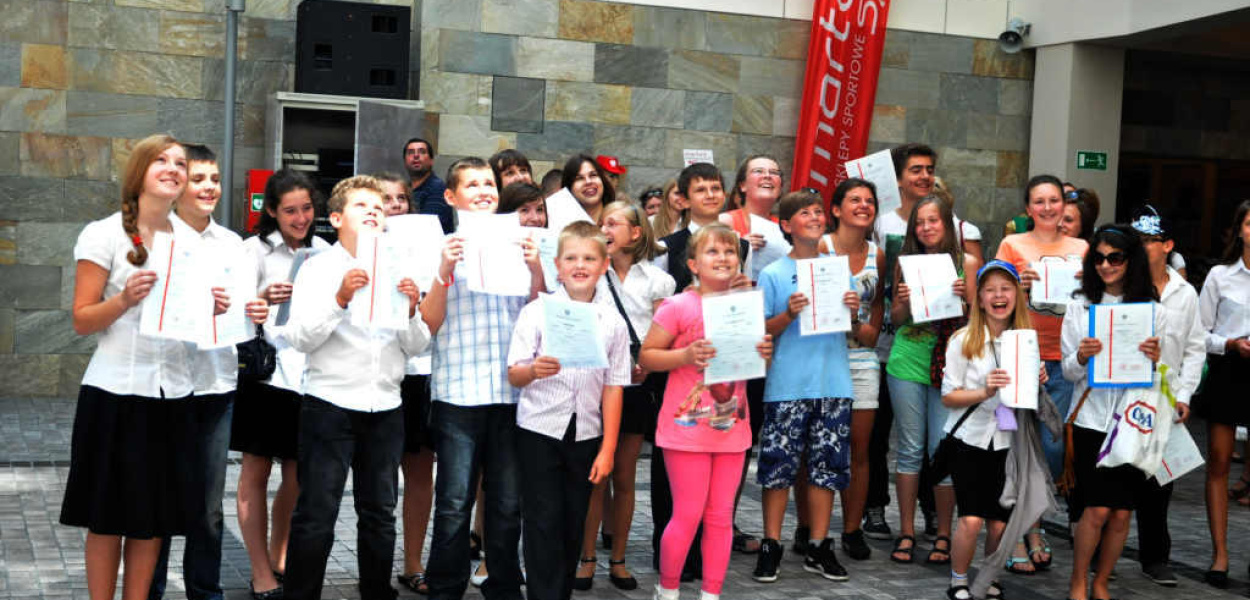 Galeria Piastów nagradza prymusów 