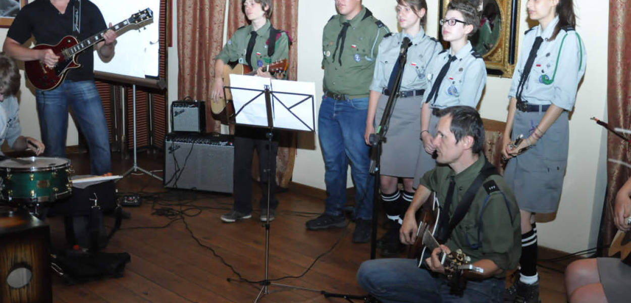 Harcerze dali koncert w Ratuszowej 