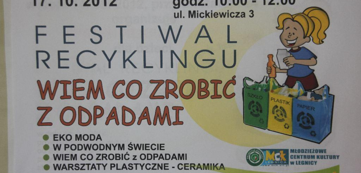 MCK wyszedł na ulice i zachęca do segregacji odpadów