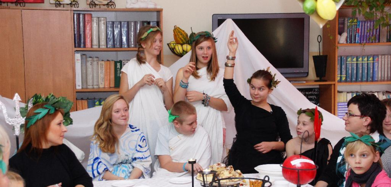 Piątoklasiści spotkali się na Olimpie 