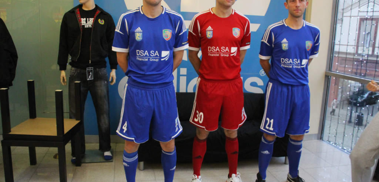 Piłkarze Miedzi będą grać w strojach Adidasa