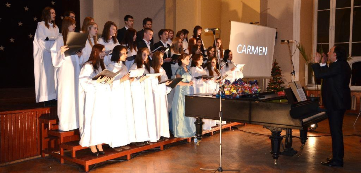 Kolędy i Pastorałki w I LO