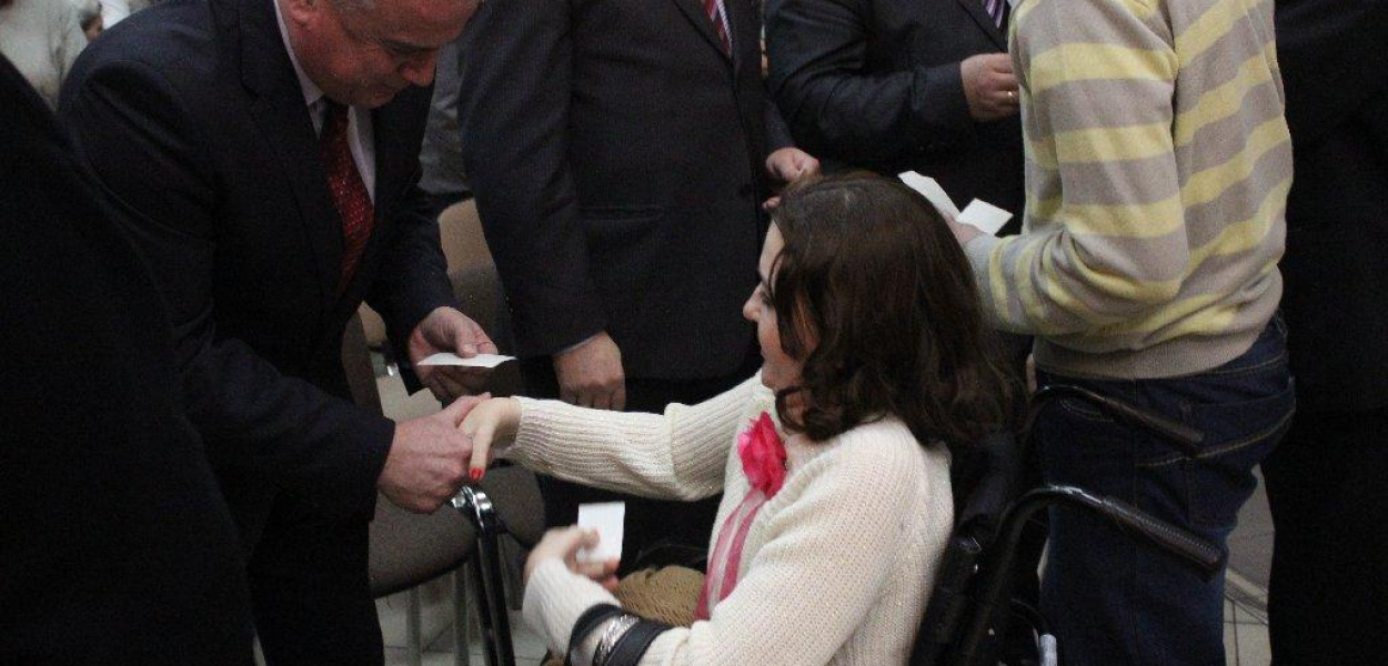 Opłatek i bal dla niepełnosprawnych