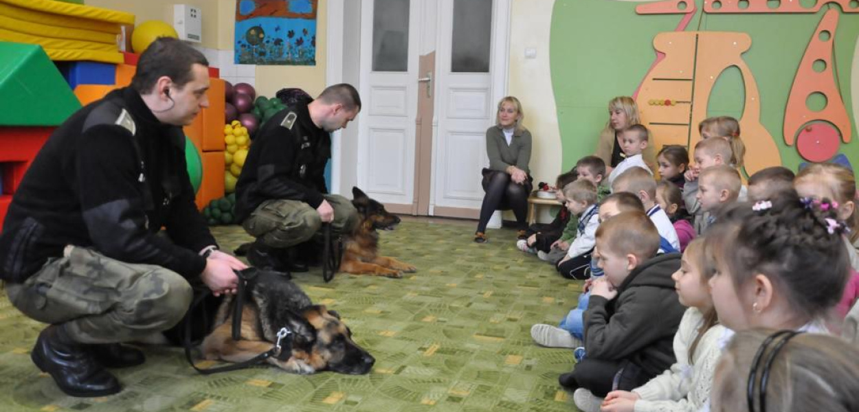 Uczniowie SP nr 1 spotkali się z pogranicznikami