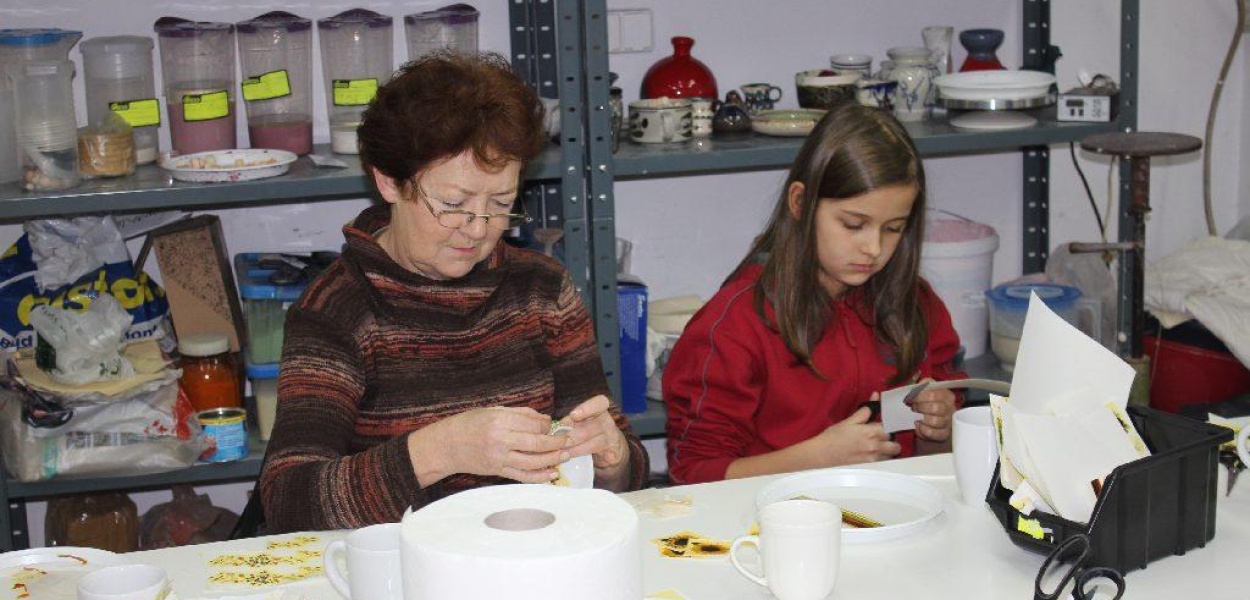 Artystyczne świętowanie dziadków z wnukami 