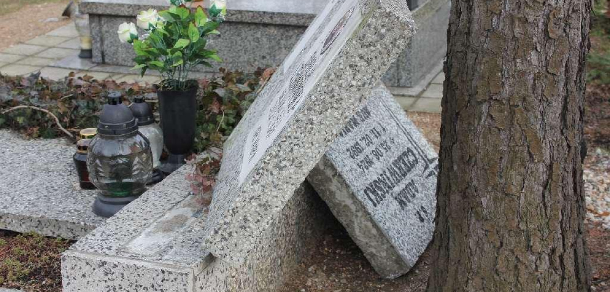 Wandale i złomiarze zaatakowali cmentarz!