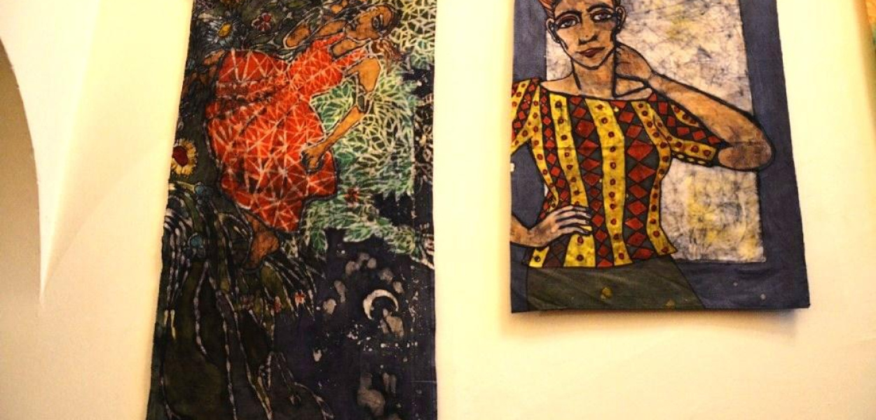 Wśród ludzi w Galerii Loża