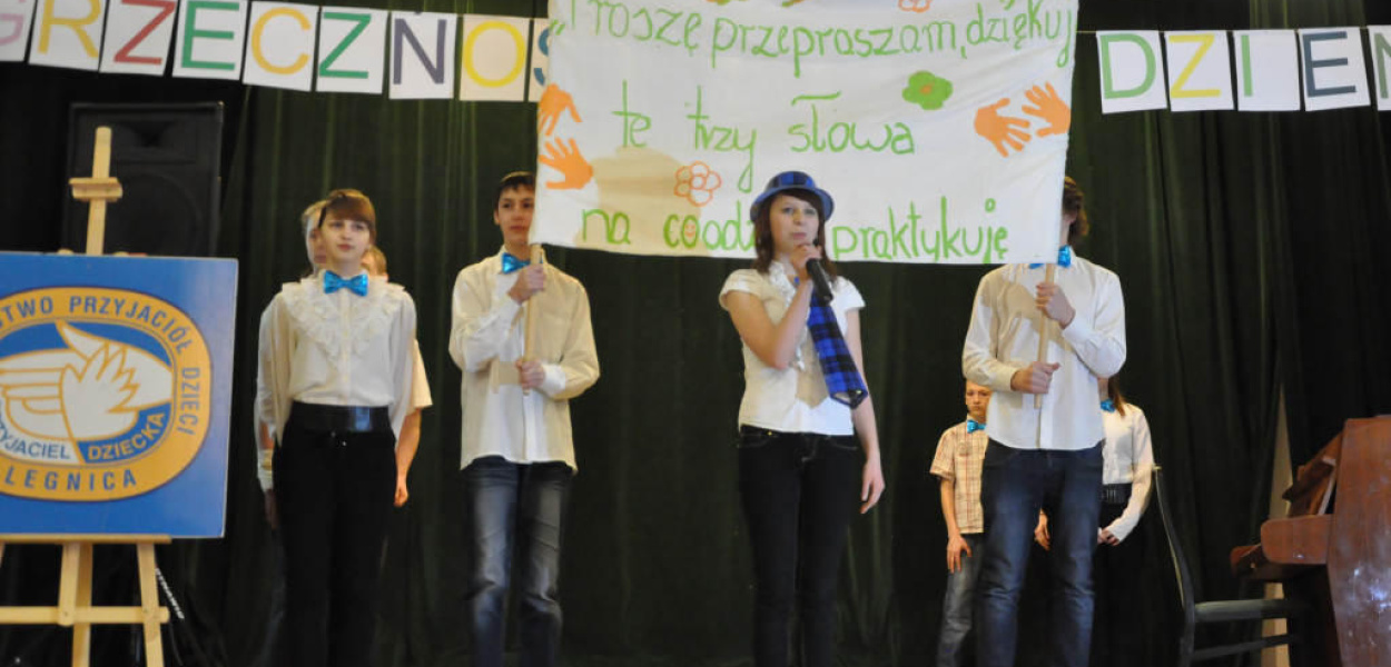 Gimnazjaliści są grzeczni na co dzień 