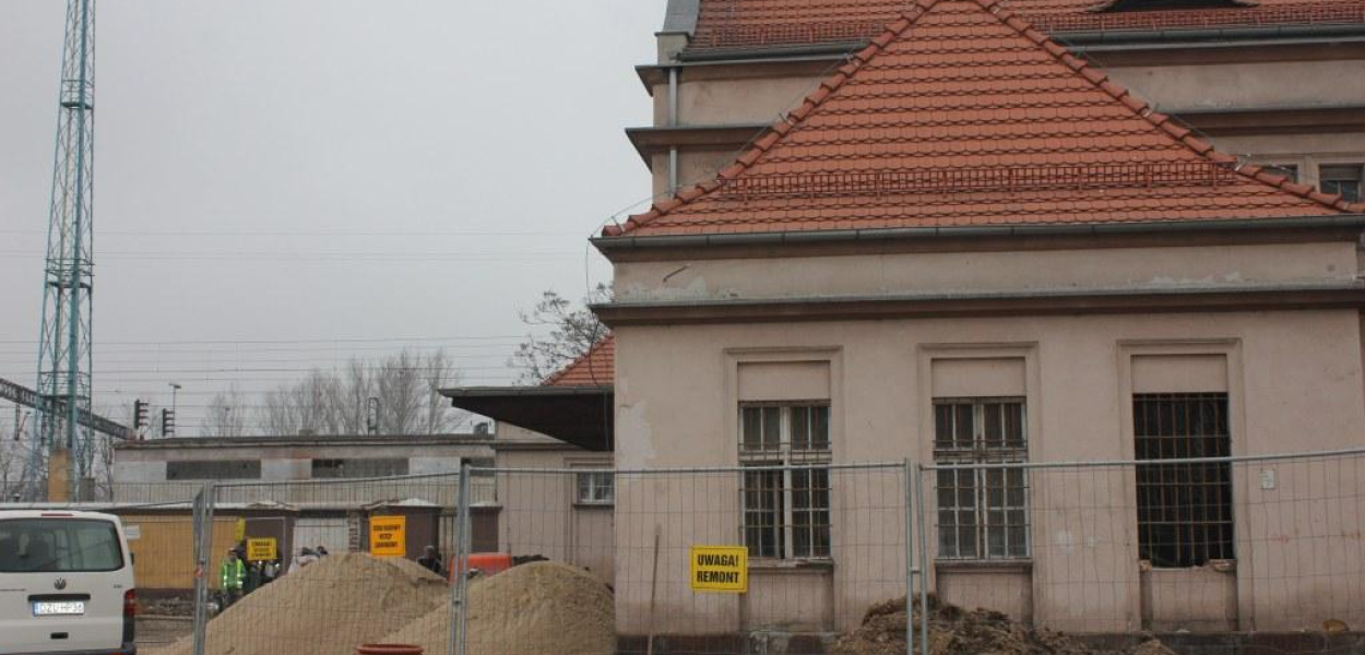 Trwa remont dworca PKP. Za rok będzie jak nowy