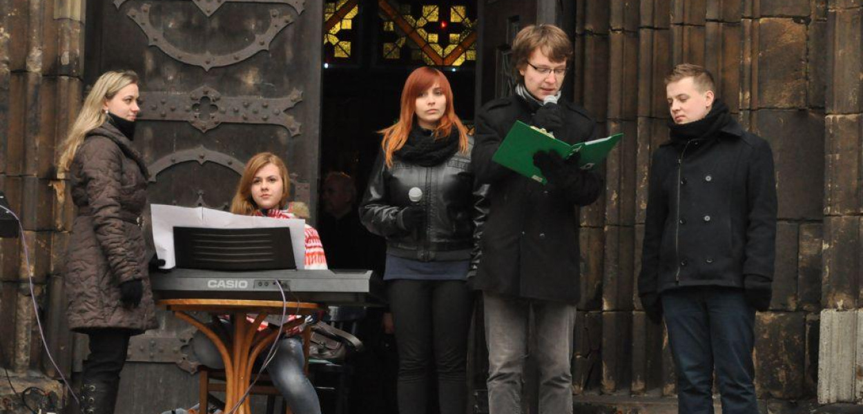 Młodzi pamiętali o 772. rocznicy bitwy pod Legnicą 
