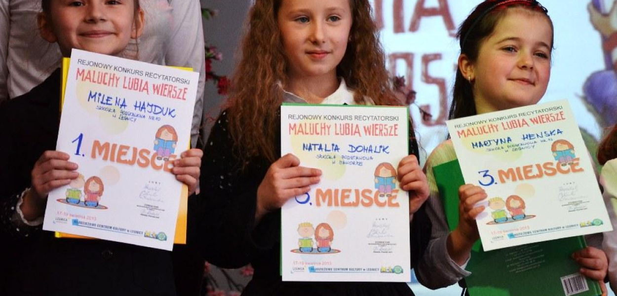 W MCK maluchy lubią wiersze. Pierwsze klasy