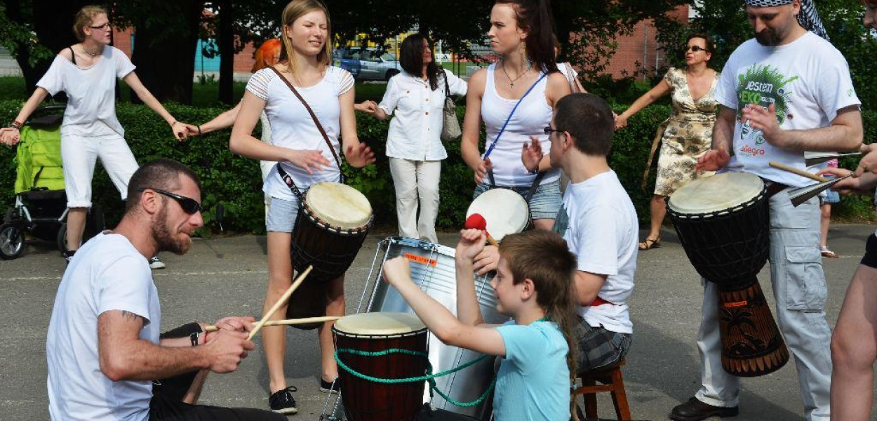 Kulturalnie zaczepiali w Parku Miejskim