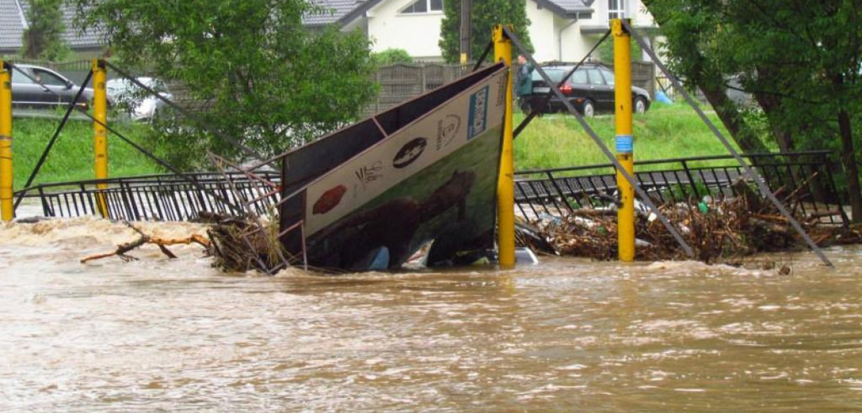 W środę woda nie oszczędziła również Złotoryi