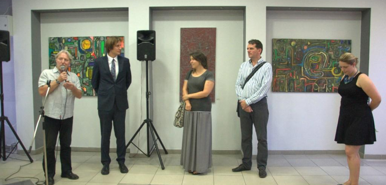 Abstrakcyjne pejzaże w Galerii Ring 