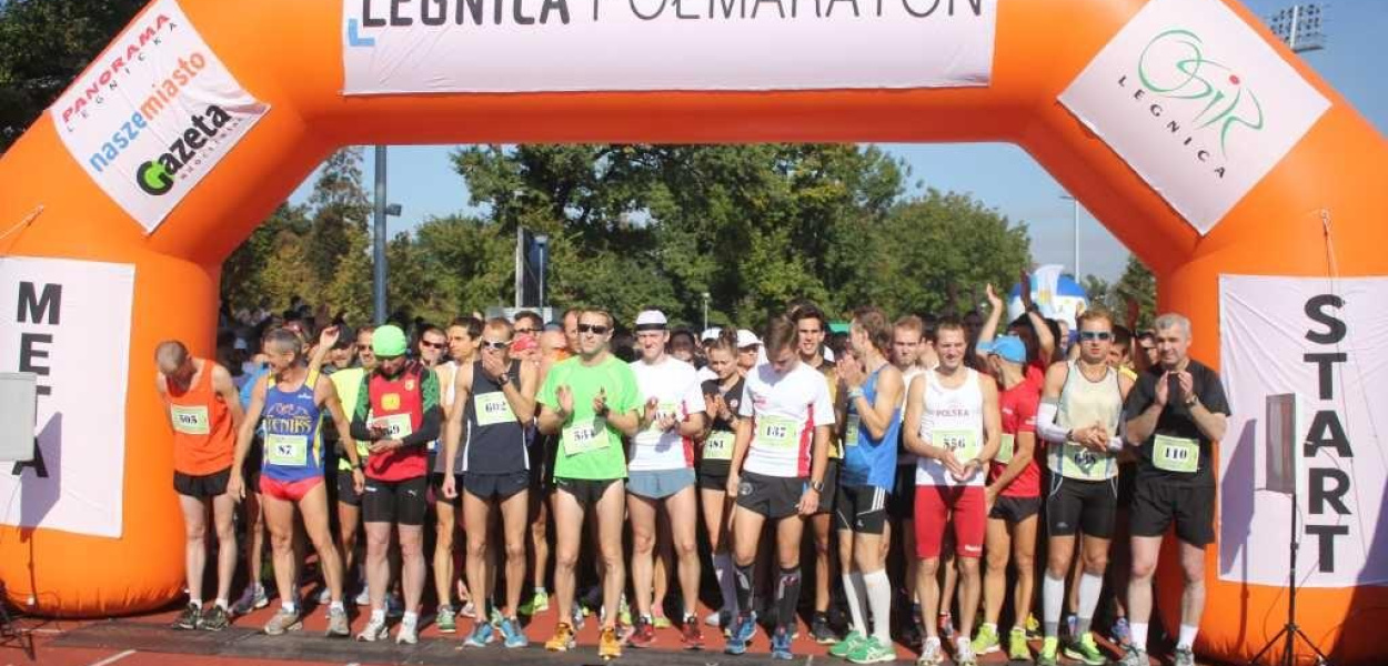 Ukrainiec triumfował w legnickim półmaratonie