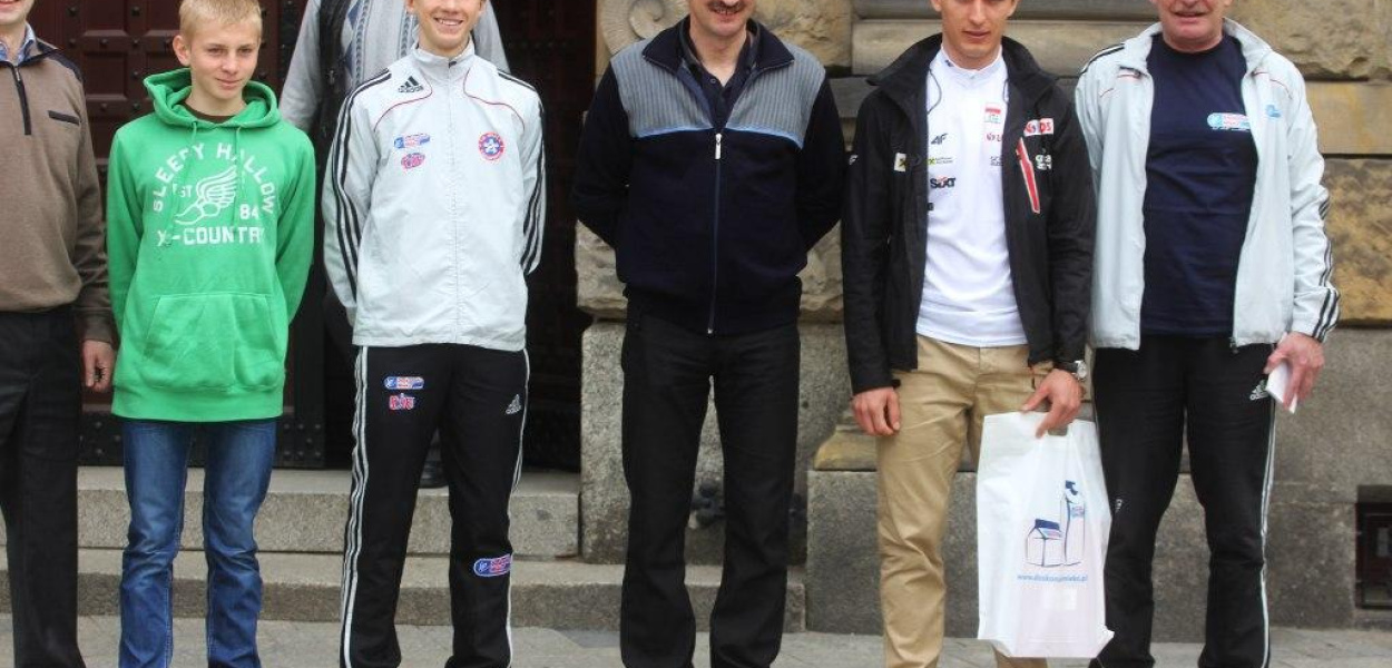 Sportowcy u prezydenta na ... szklance mleka