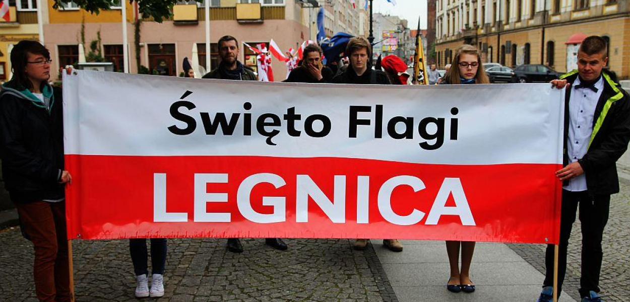 Obchody dnia narodowej flagi w Legnicy