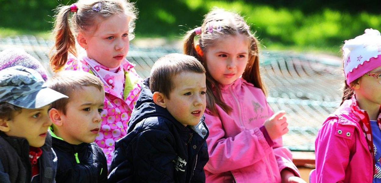 Siłacze ze Śródmieścia gościli w przedszkolu