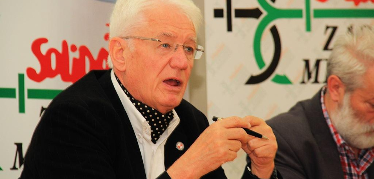 Legendarny opozycjonista gościł w "Solidarności"