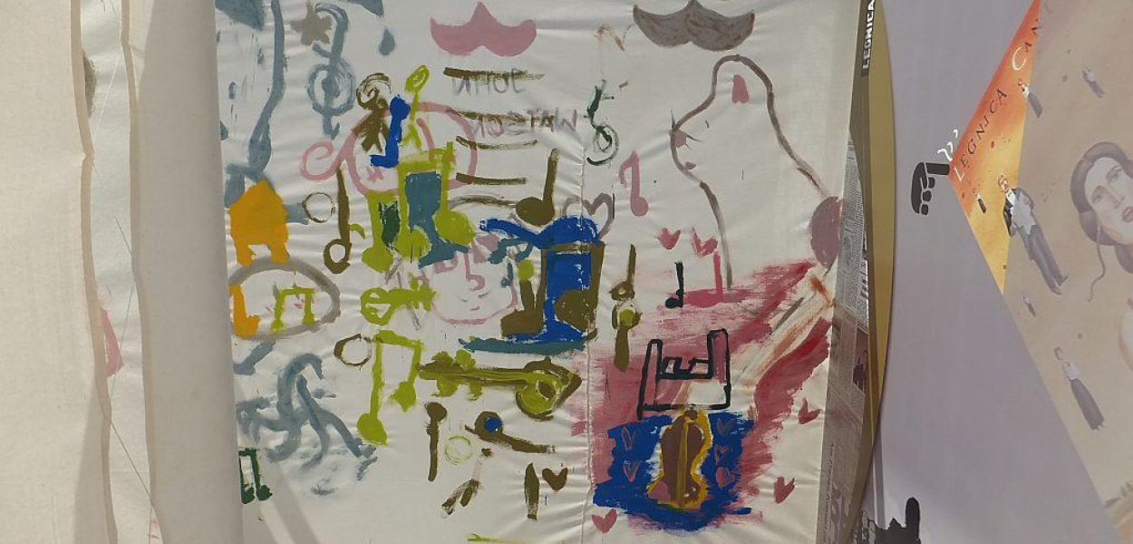 Legnickie przedszkolaki malują nutki