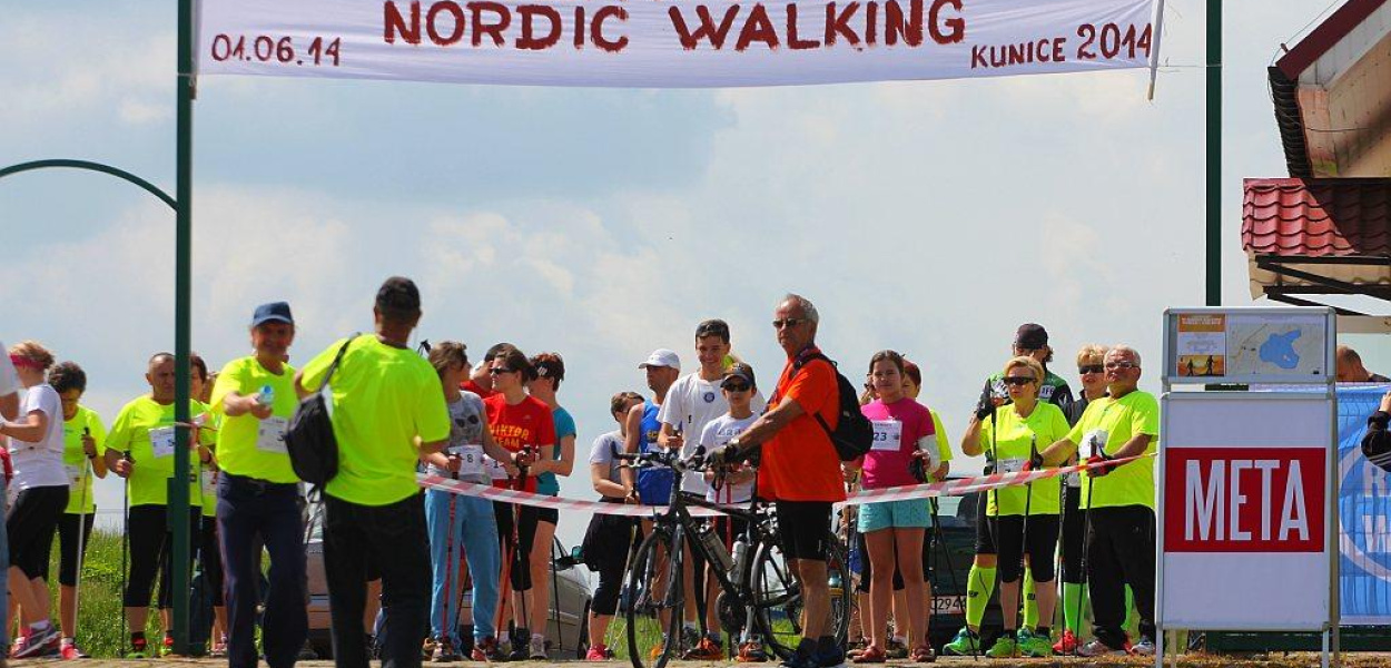 Pierwsze zawody w Nordic Walking w Kunicach za nami