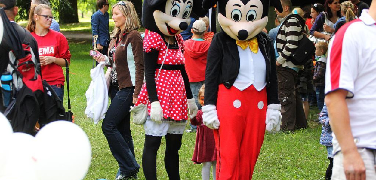 Rodzinna zabawa w Parku Miejskim