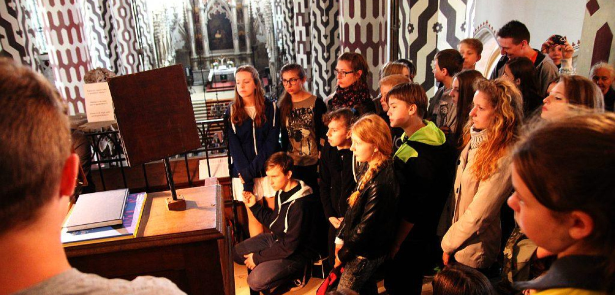 Niezwykła lekcja muzyki w Kościele Mariackim