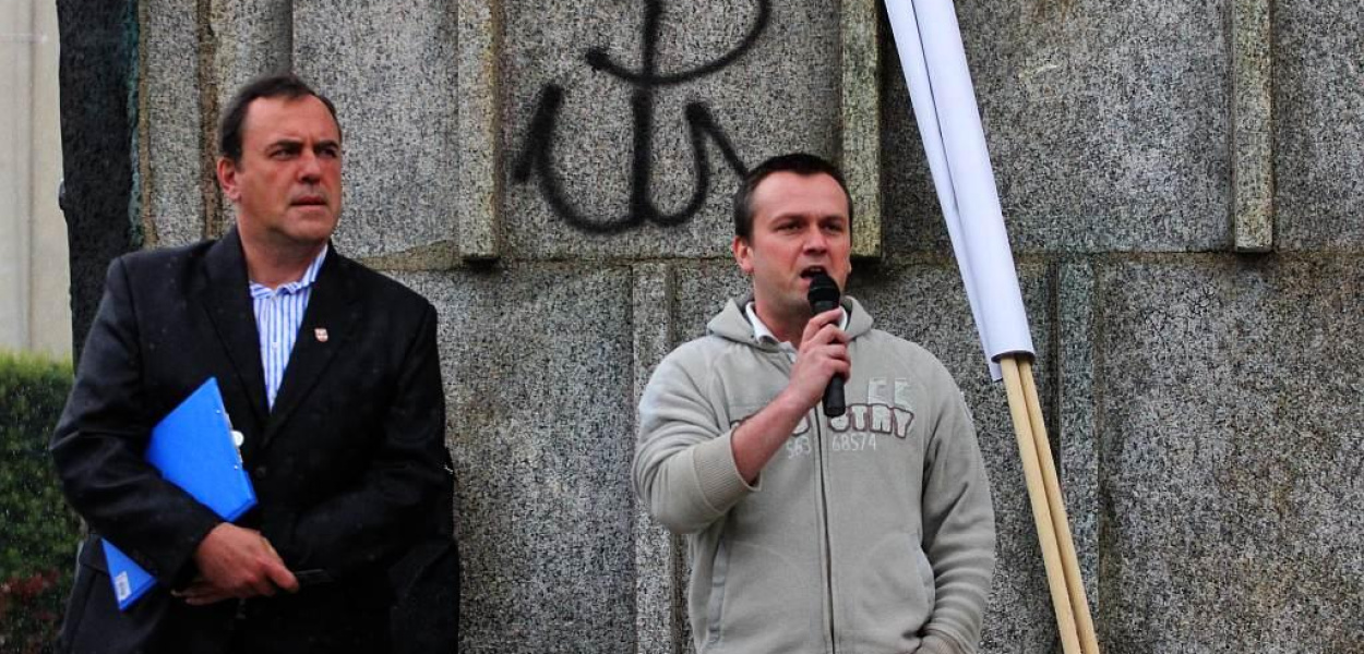 Manifestowała prawica. „Premier Tusk do dymisji!”