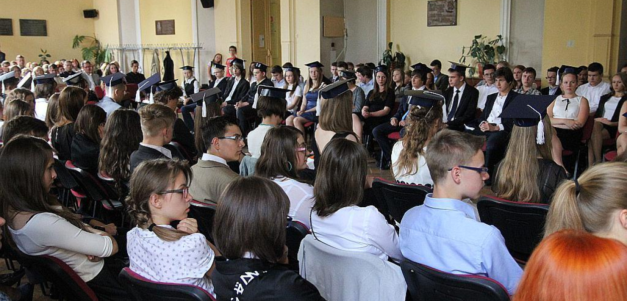 Koniec roku szkolnego w gimnazjum TWP