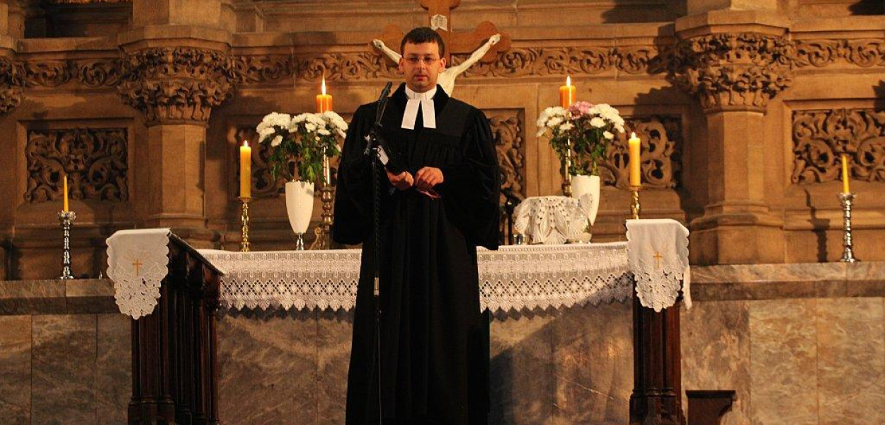 Nabożeństwo w kościele ewangelickim