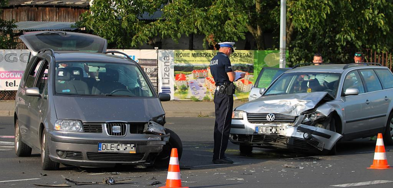 Groźny wypadek na ulicy Wrocławskiej