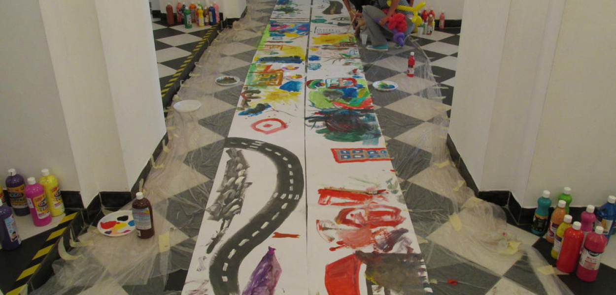 Warsztaty plastyczne Familiady zgromadziły tłumy