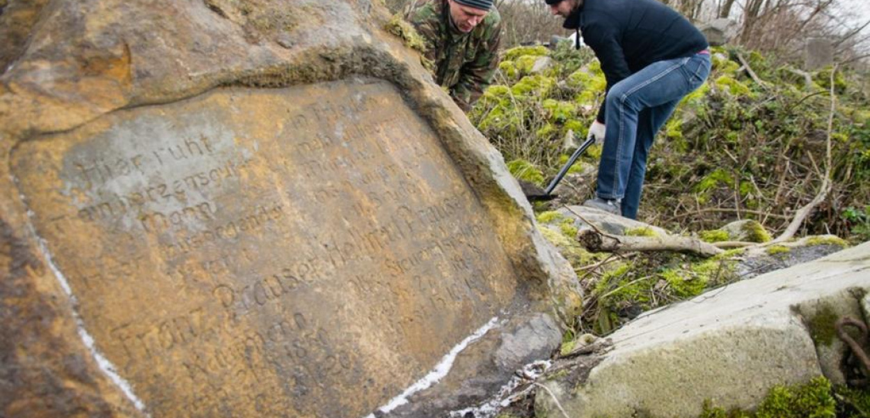 Historyczne znalezisko w Lasku Złotoryjskim