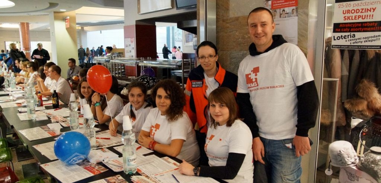 Dzień Dawcy Szpiku w Galerii Piastów