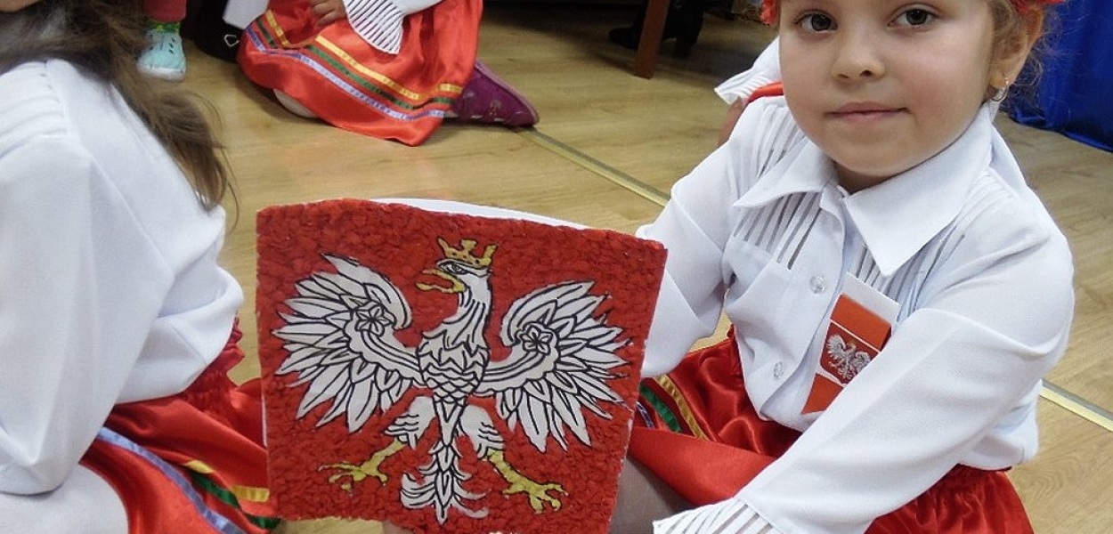 Święto Niepodległości w przedszkolu Źródełko