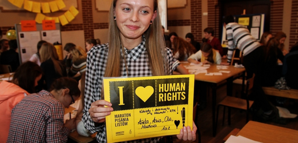 Maraton Pisania Listów 2014 w II LO