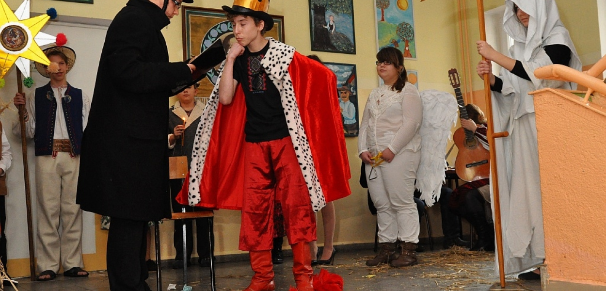 Spotkanie świąteczno - noworoczne w ZSO nr4