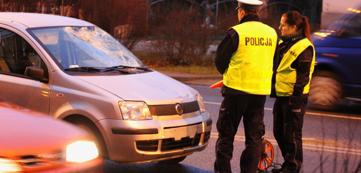 Dwie potrącone osoby na Wrocławskiej