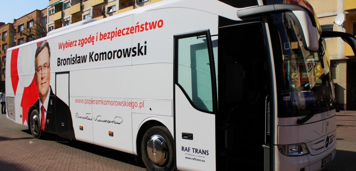 „Bronkobus‟ w centrum miasta. Jajek nie było