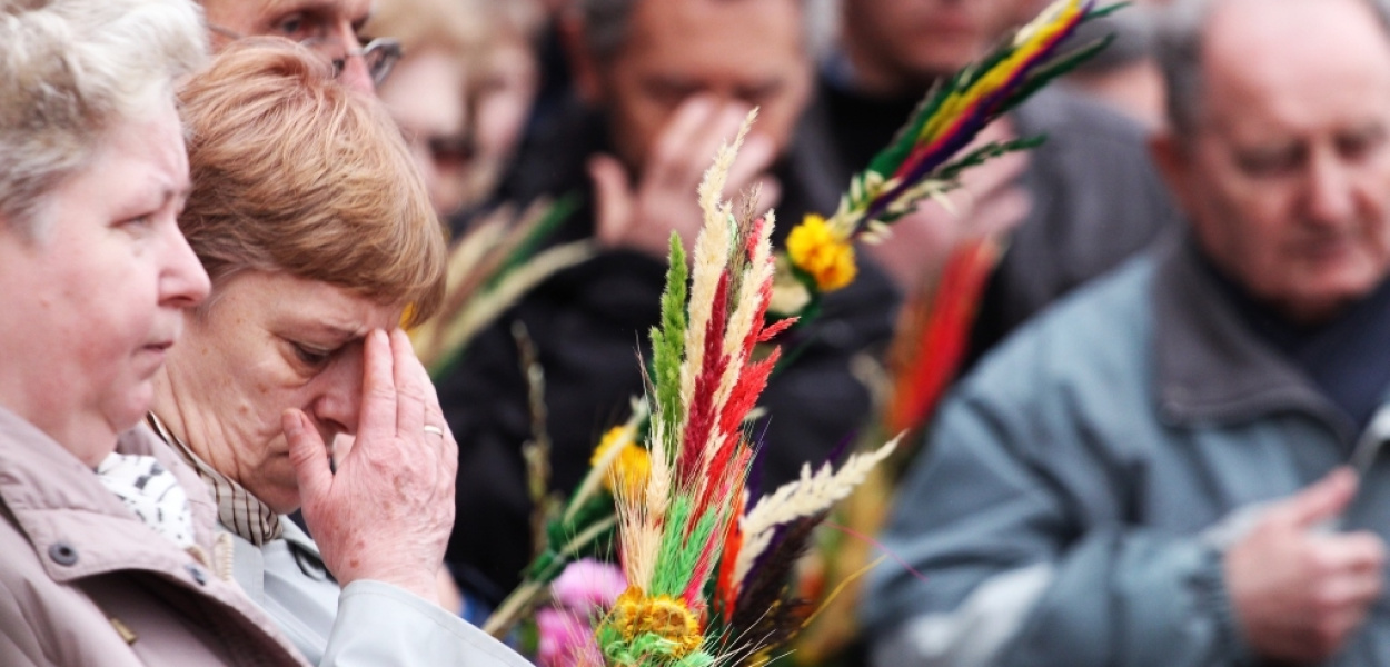 Niedziela Palmowa. Rozpoczął się Wielki Tydzień