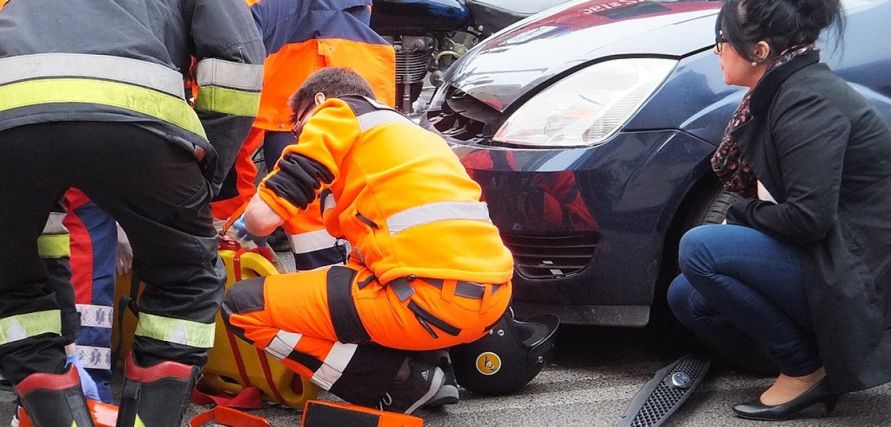 Kolejny wypadek z udziałem jednośladu