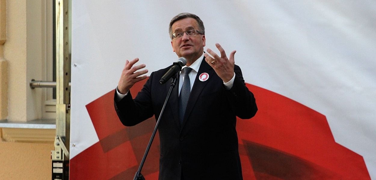 Prezydent wyjechał z Legnicy z miodem i książkami