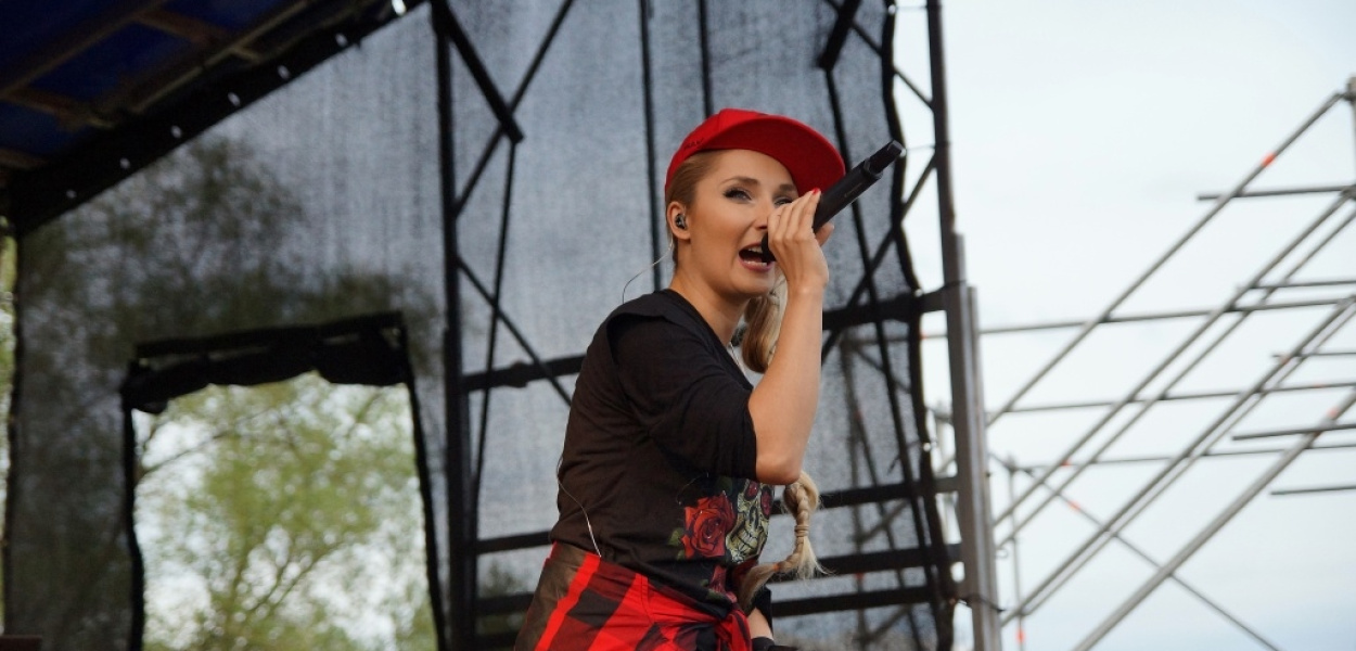 Strażacy w Lubinie świętowali z Donatanem i Cleo