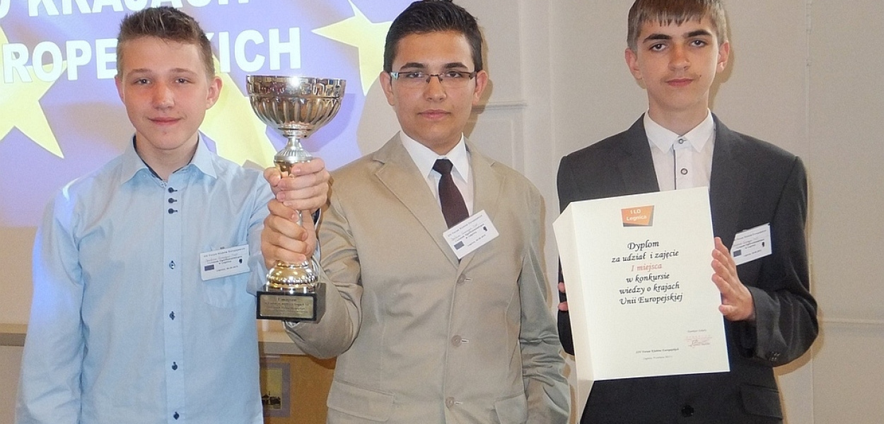 Gimnazjaliści chwalili się wiedzą o Europie